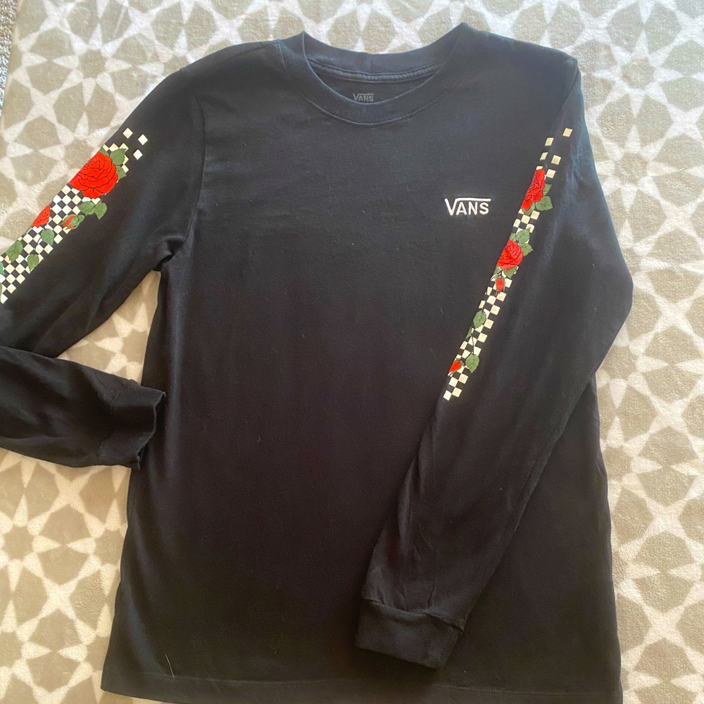 Vans Black Long Sleeve
